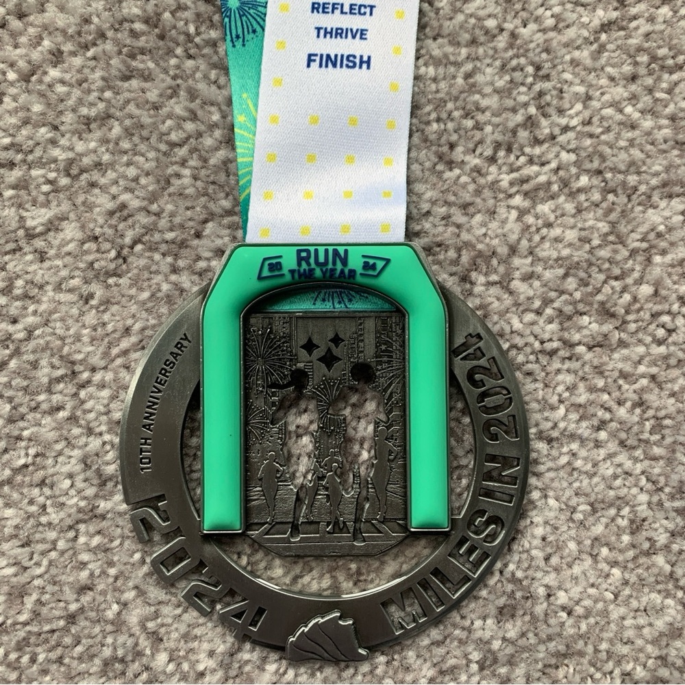 Run the Year 2024 Medal